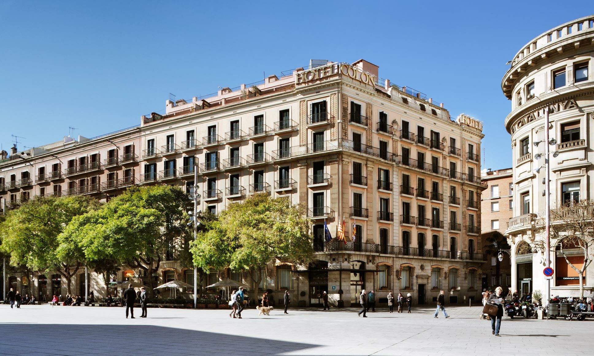 Colon Hotel Barcelona Exterior photo
